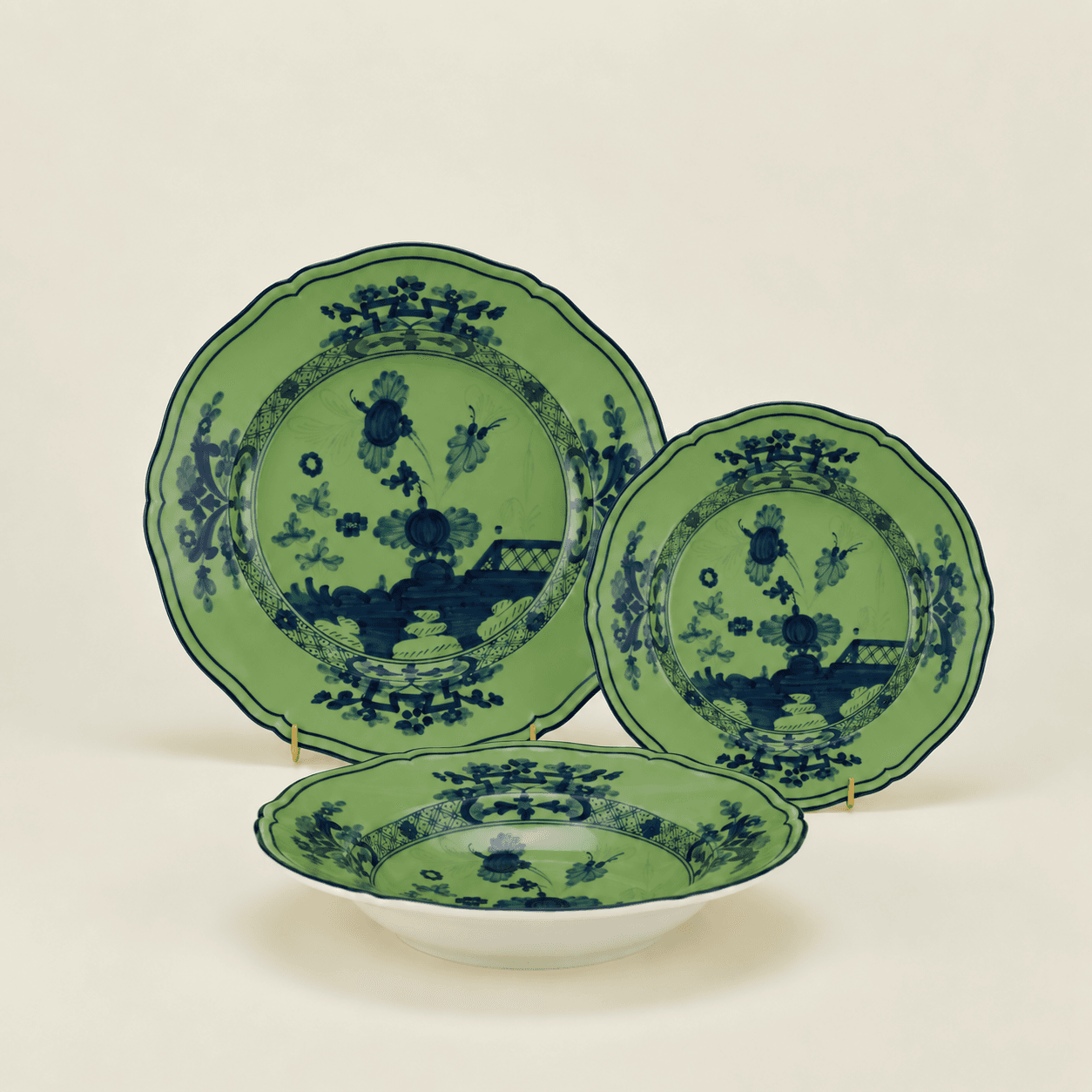 Ginori Oriente Italiano, malachite