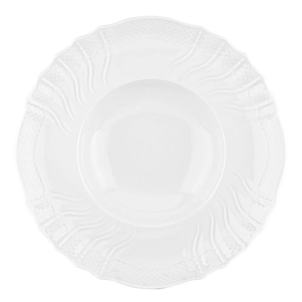 Vecchio Ginori bianco, piatto fondo pasta